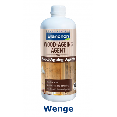 Blanchon Wood-ageing agent 1 ltr (one 1 ltr cans) WENGE 04705160 (BL)